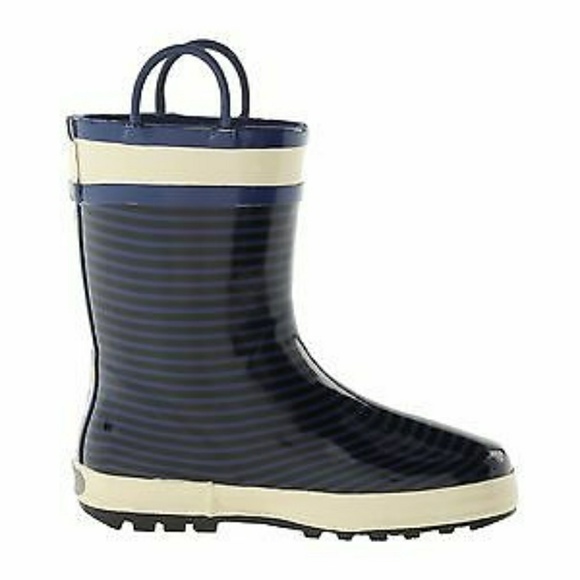 🆕KAMIK "AHOY" BOY'S RAIN BOOTS SIZE 1 NWOB🆕 - Picture 4 of 5